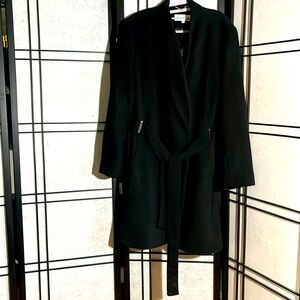 Women’s size 1x peacoat - black with golds buttons